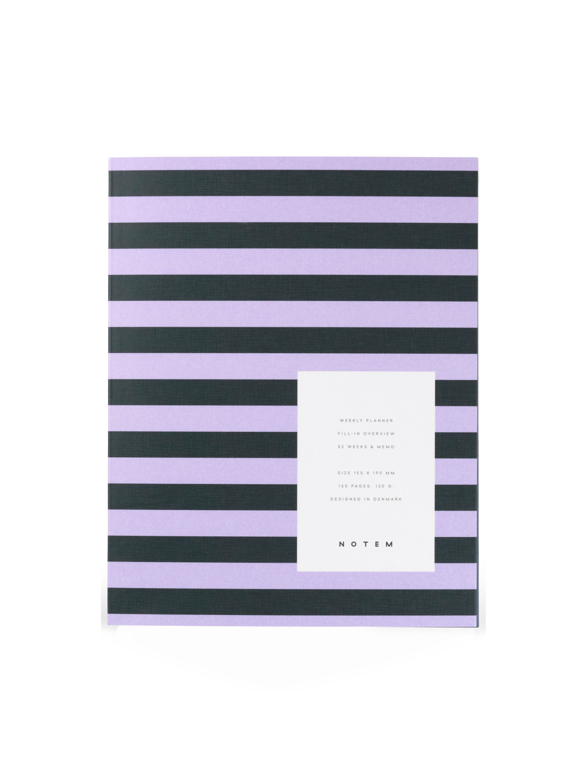 UMA Flat Lay Weekly Planner bog, medium - Green & Rose